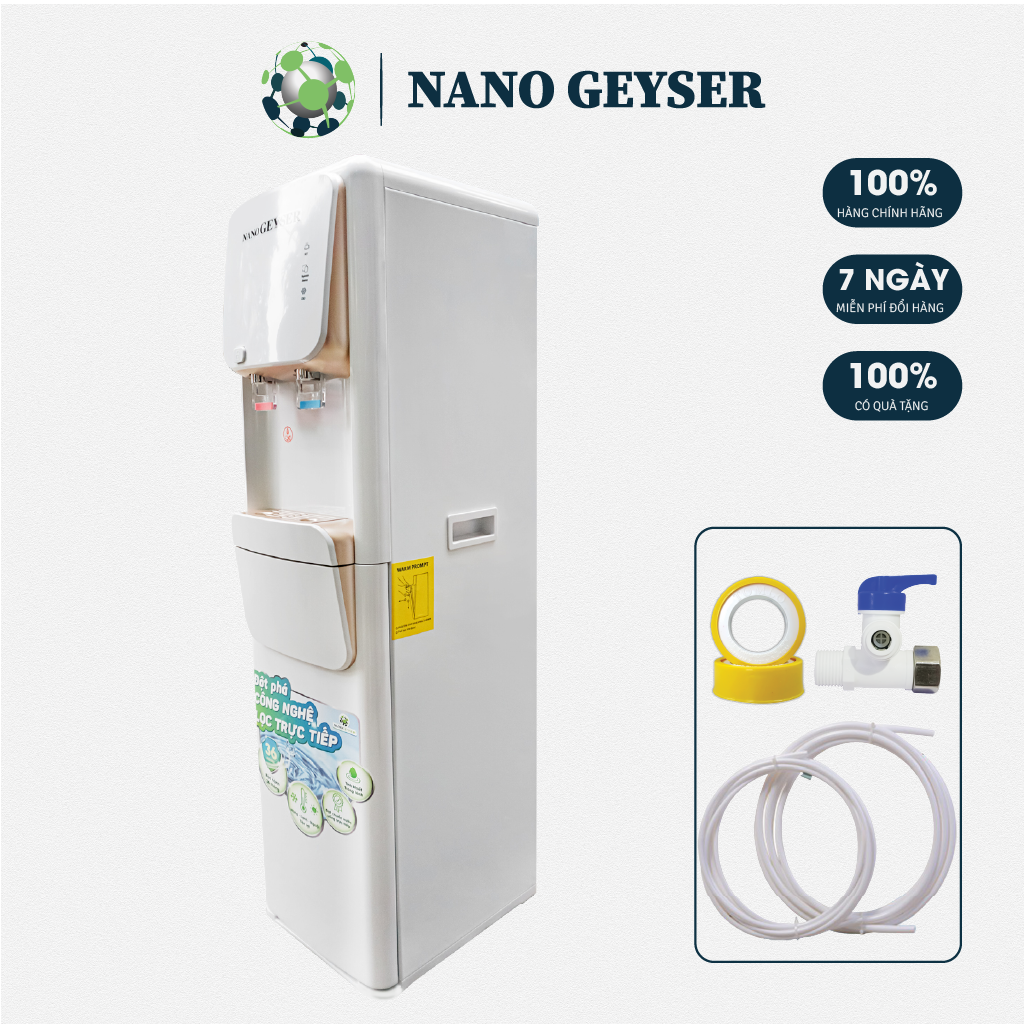 Máy lọc 2 chế độ nước Nóng Lạnh Geyser G20 - 8 cấp lọc Nano Geyser chính hãng