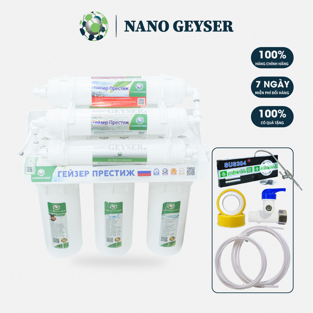 Máy lọc nước Nano Geyser Eco8 Plus
