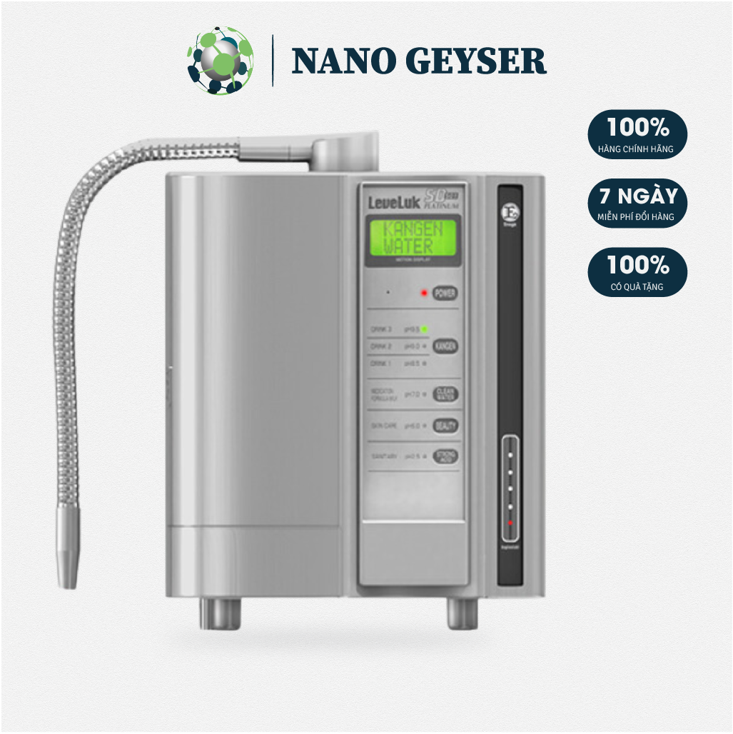 Máy Điện Giải Ion Kiềm Kangen Leveluk SD501 Platinum